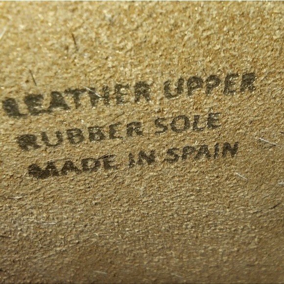 Yokono Zebra Print Calf Hair Leather Slide Sandals US 9 Chunky Strap - Picture 10 of 11